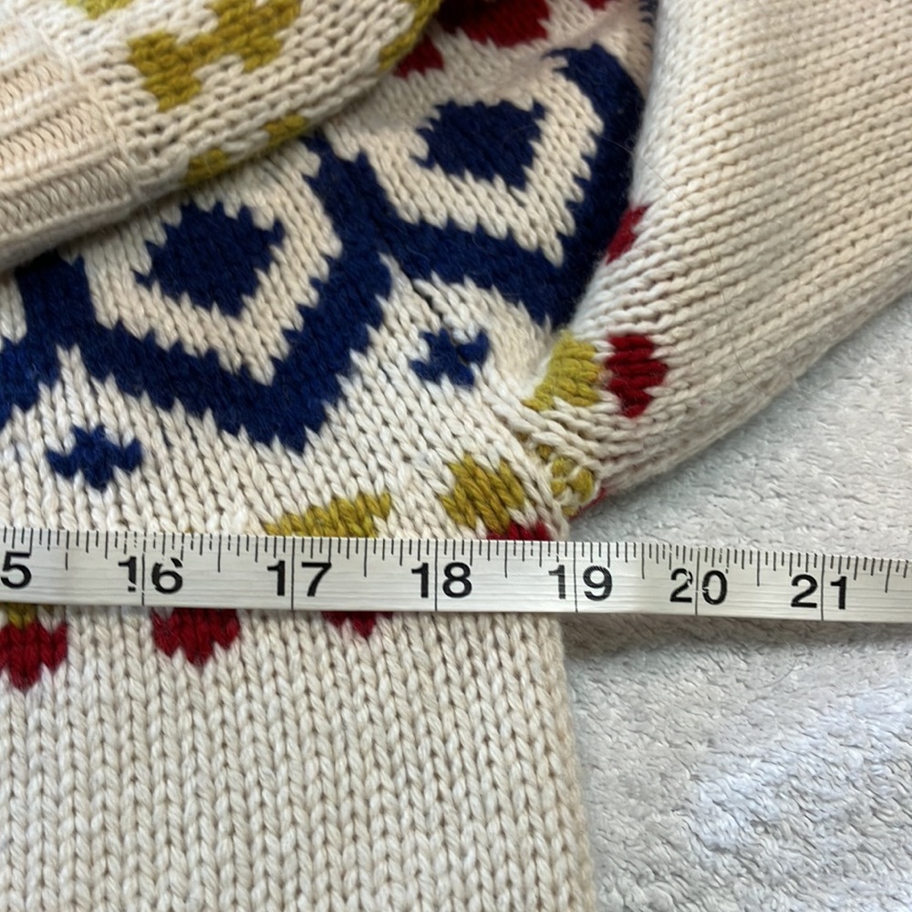 J Crew fair isle wool blend sweater - Picture 9 of 10